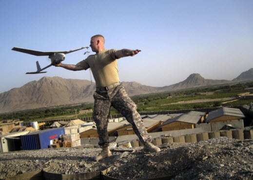 The Raven Drone used in the Military