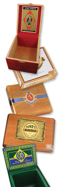Mike's Cigars - Cigar Boxes