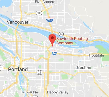 Sawtooth Roofing on the Portland Map